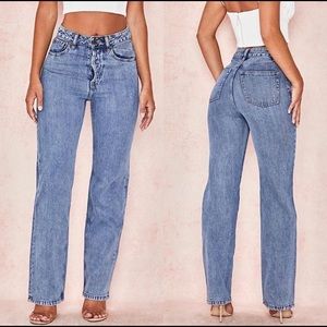 House of CB Yara Vintage Fit High Waisted Jeans